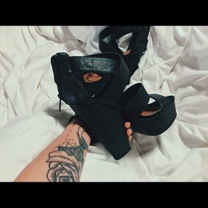 Killer Platform Chunky Heels